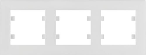 Hager Lumina intense ramka 3-krotna pozioma biała (WL5730)