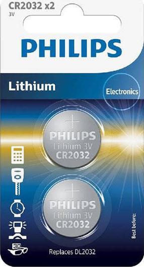 Philips bateria philips CR2032 litowa 2 SZT LITHIUM
