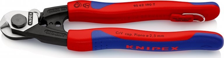 Knipex NOÅ»YCE DO LIN STALOWYCH KUTE 190MM.