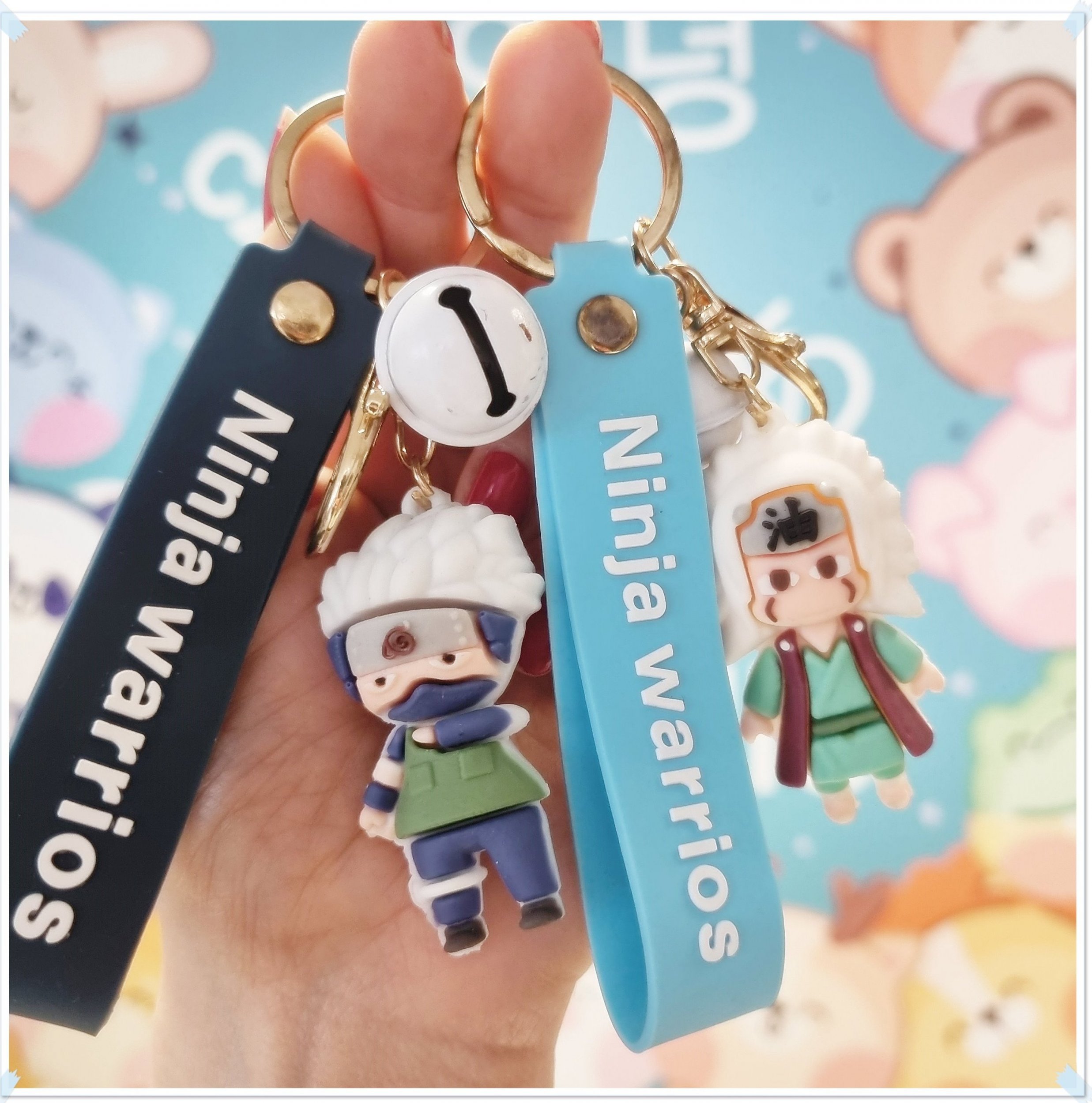 Breloczek myHomelife Breloczek brelok silikonowy Ninja Warrios