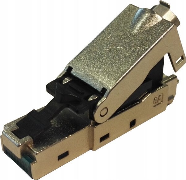 Alantec Wtyk RJ45 STP kat.6A 10G POE+, beznarzędziowy na "gruby" drut 22-24 AWG (WT110)