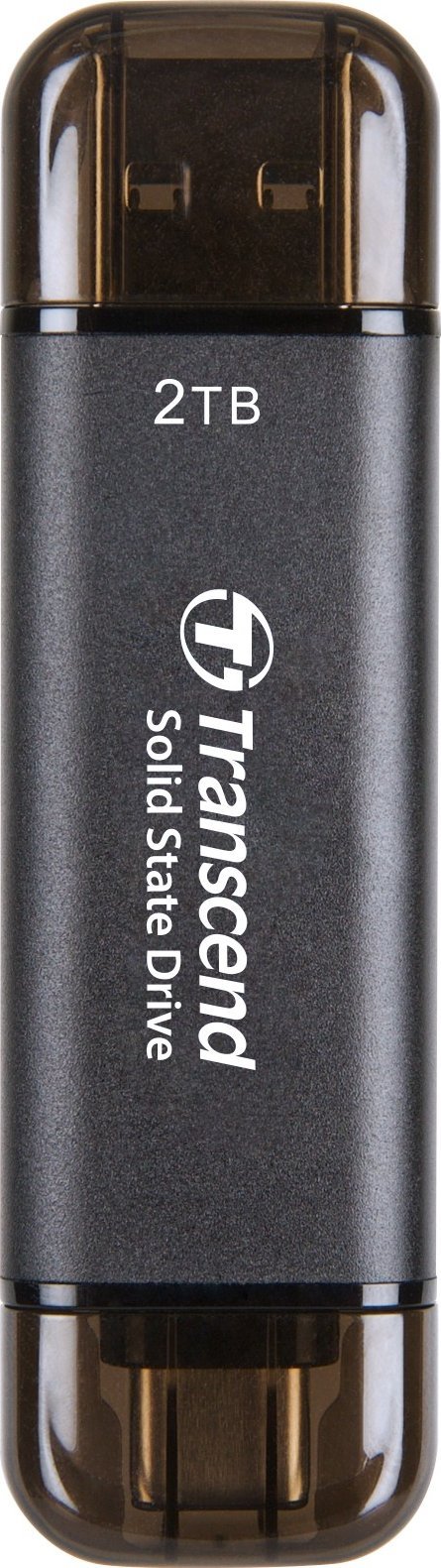 Dysk zewnętrzny SSD Transcend ESD310C 2TB Czarny (TS2TESD310C)