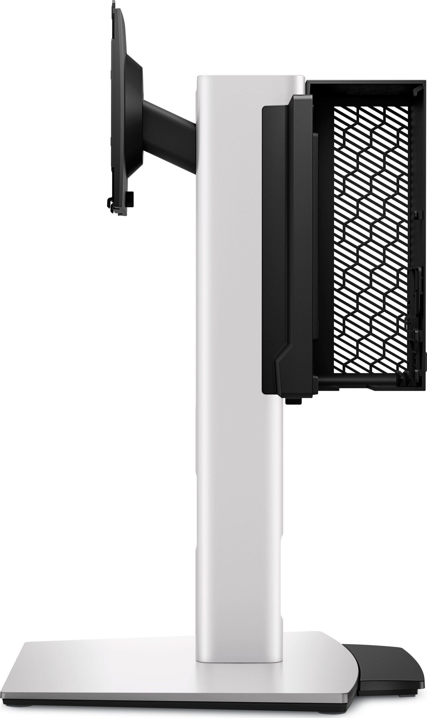 Uchwyt do komputera Dell Dell Compact Form Factor All-in-One Stand - CFS25 - Monitor-/Desktop-Stander (19"-27") - Silber