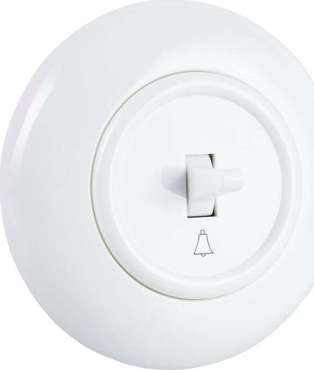 Electromalt Electromalt EX.one Włącznik dzwonkowy z ramką biel