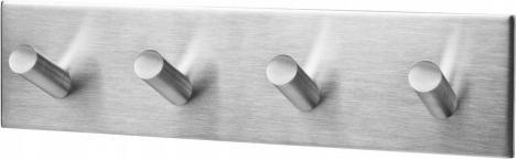 Galicja Wieszak samoprzylepny ścienny poczwórny TIMO chrom