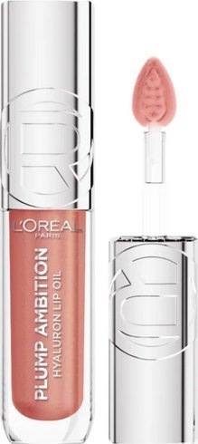 L'OREAL_Plump Ambition Hyaluron Lip Oil olejek do ust z kwasem hialuronowym 650 Nude Macaron 5ml
