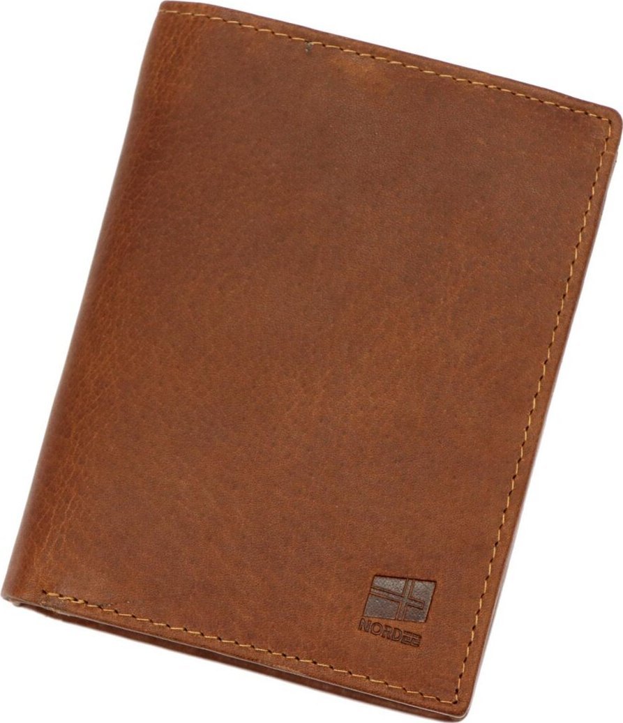 Nordee Skórzany męski portfel Nordee ADL01-N4-BPull NoSize