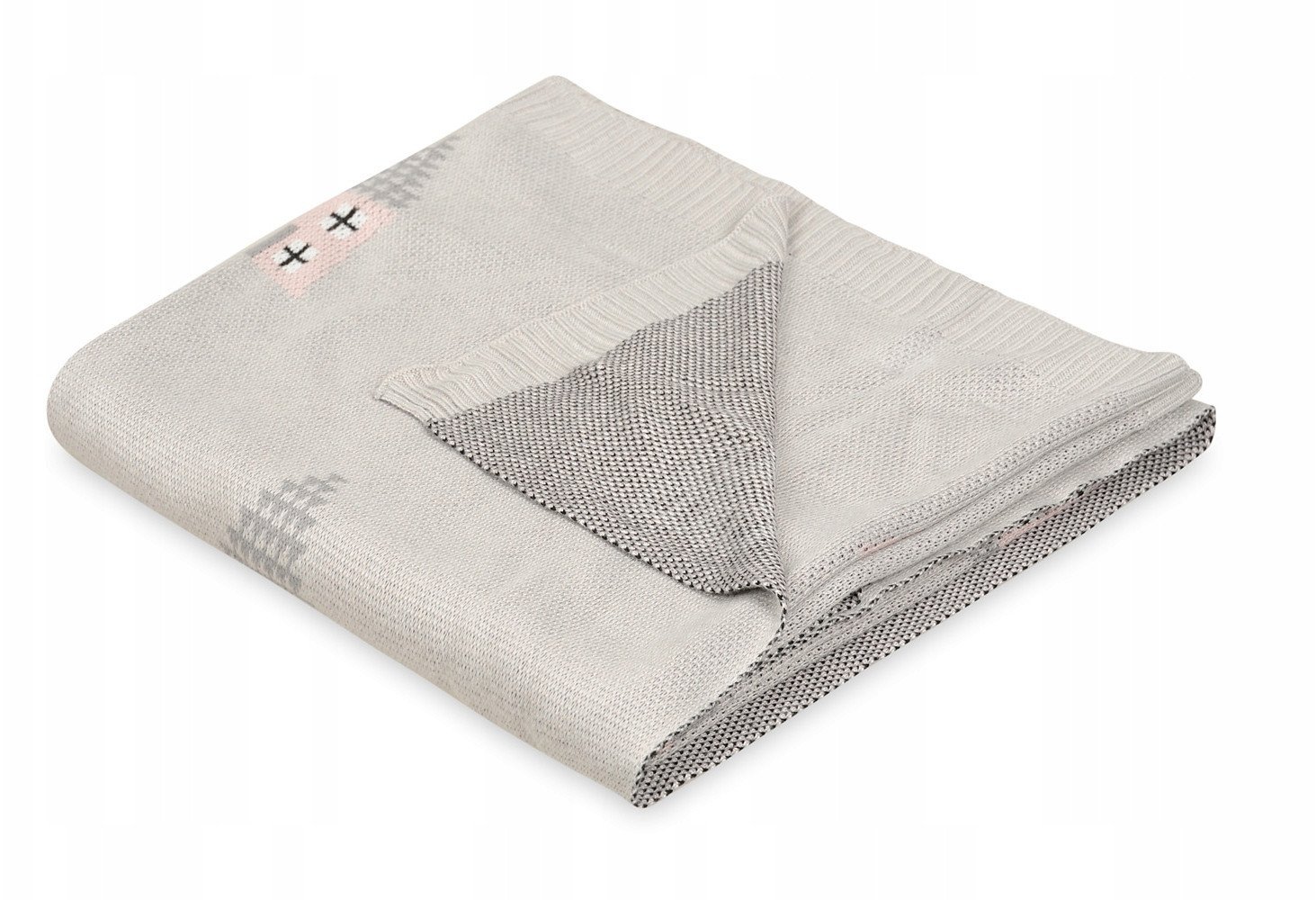 Kocyk PATTERN bambusowy 80x100