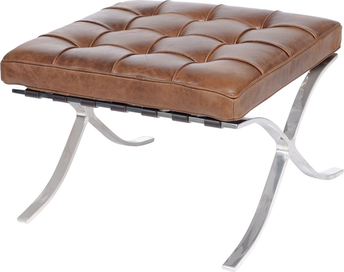 D2 Design Podnóżek BA1 ciemny vintage brązowy