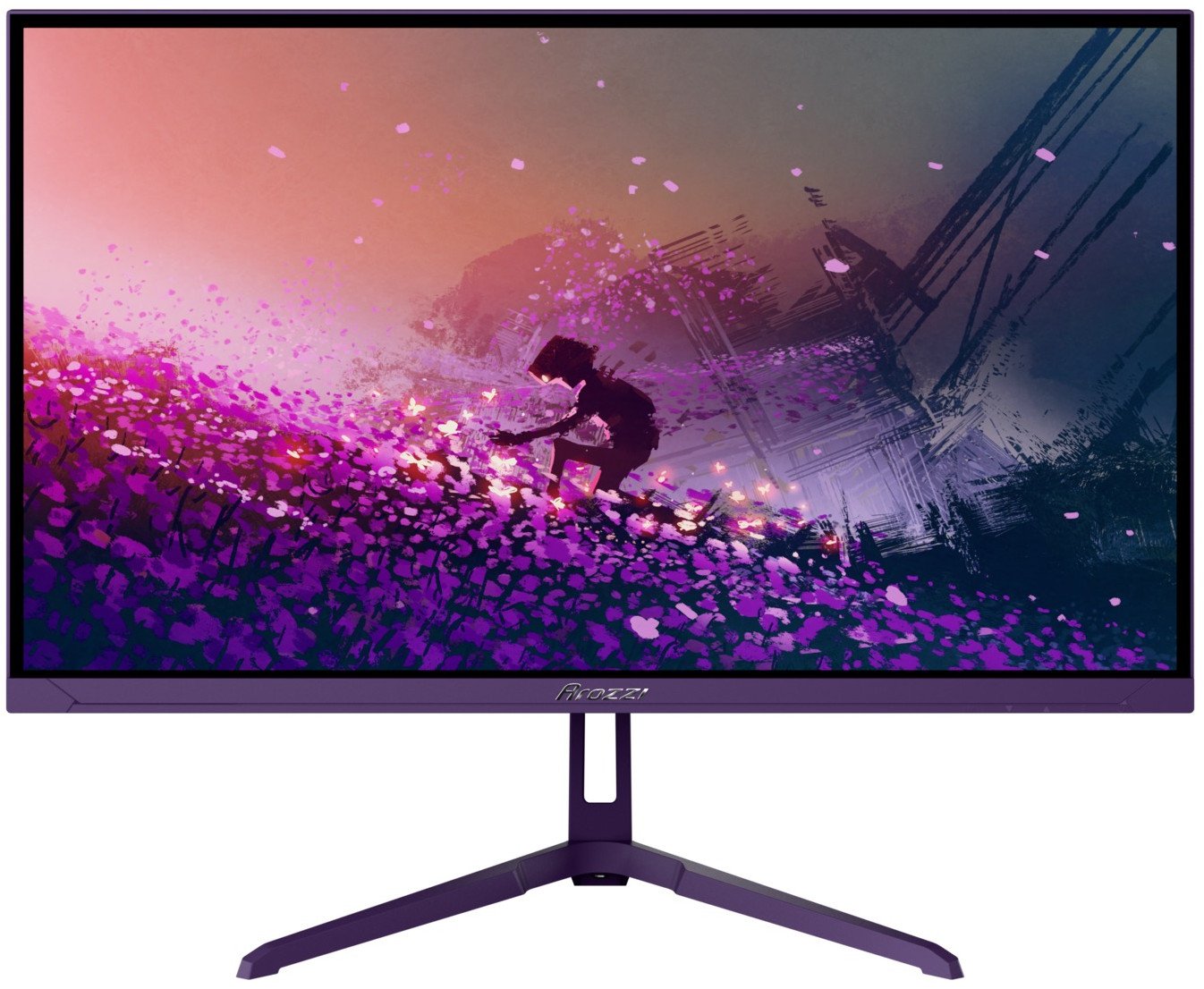 Arozzi Nova 24 monitor komputerowy 60,5 cm (23.8") 1920 x 1080 px Full HD LED Fioletowy