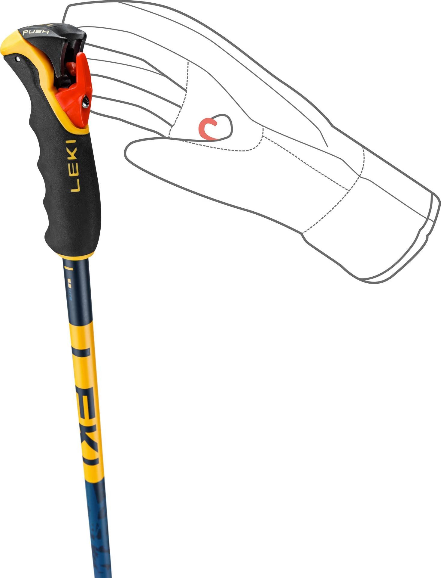 LEKI KIJE 3D SPITFIRE blue 120