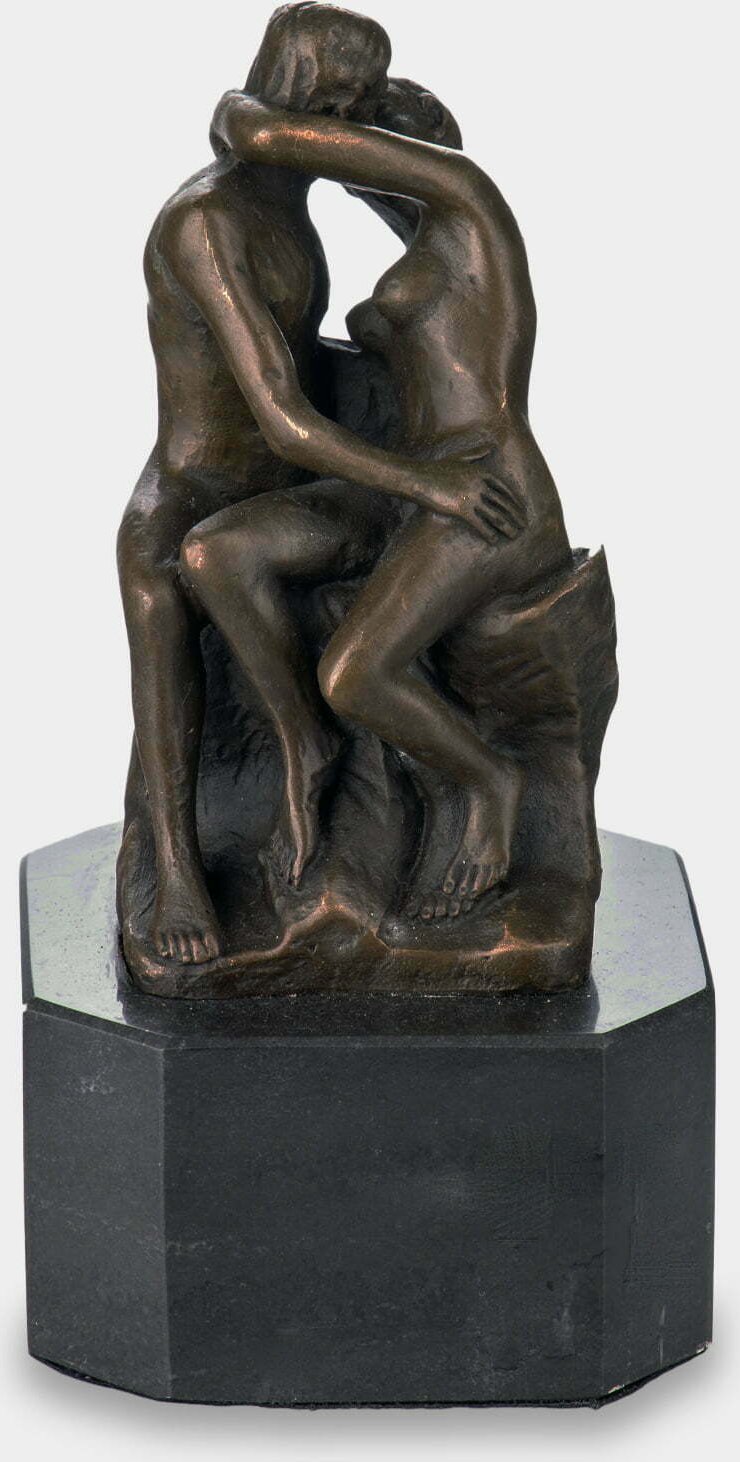 rzezbyzbrazu Pocałunek The Kiss Rzeźba z Brązu