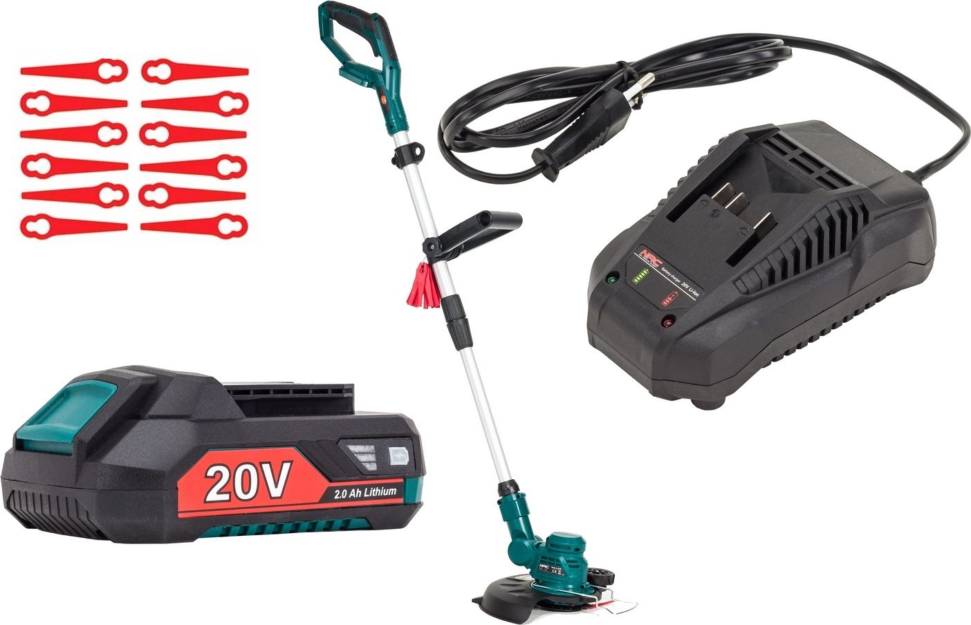 NAC Podkaszarka akumulatorowa TB-BL-LI-20V