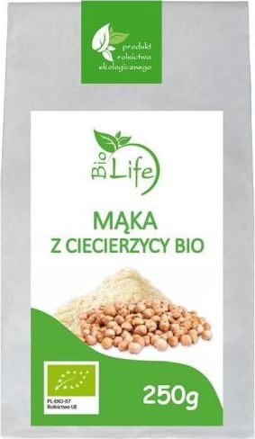 BIO LIFE Mąka z ciecierzycy 250g EKO Bio Life