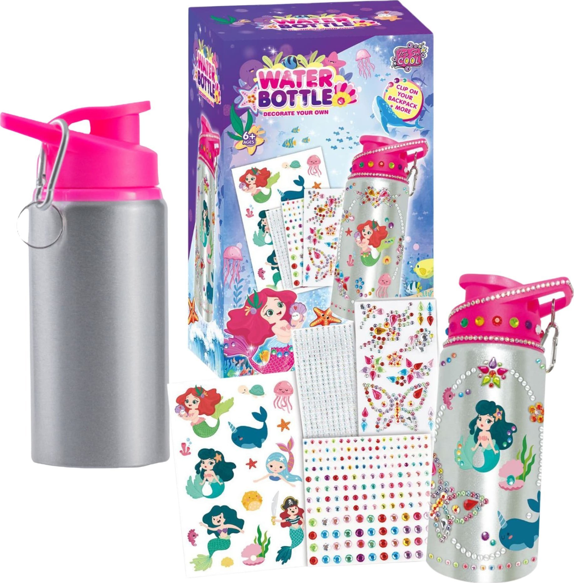 ProNice Zestaw Kreatywny Butelka Bidon Do Malowania Haft Diamentowy Wyklejanka 5D