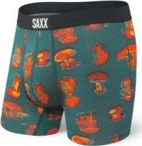 SAXX Bokserki Vibe Boxer Brief Green Trippy Mushroom r. S
