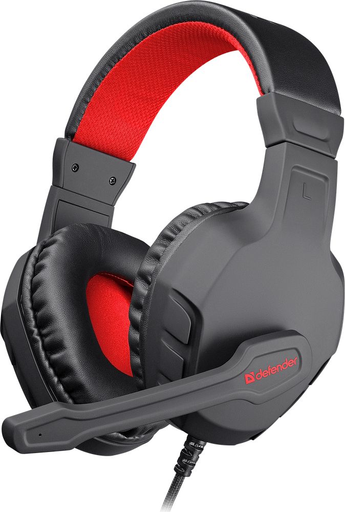Słuchawki Defender Cujo Czerwone (64505)