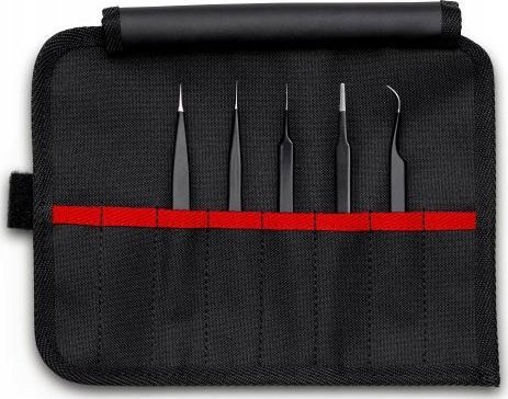 Knipex KNIPEX Universal Tweezer Set, ESD 5pcs