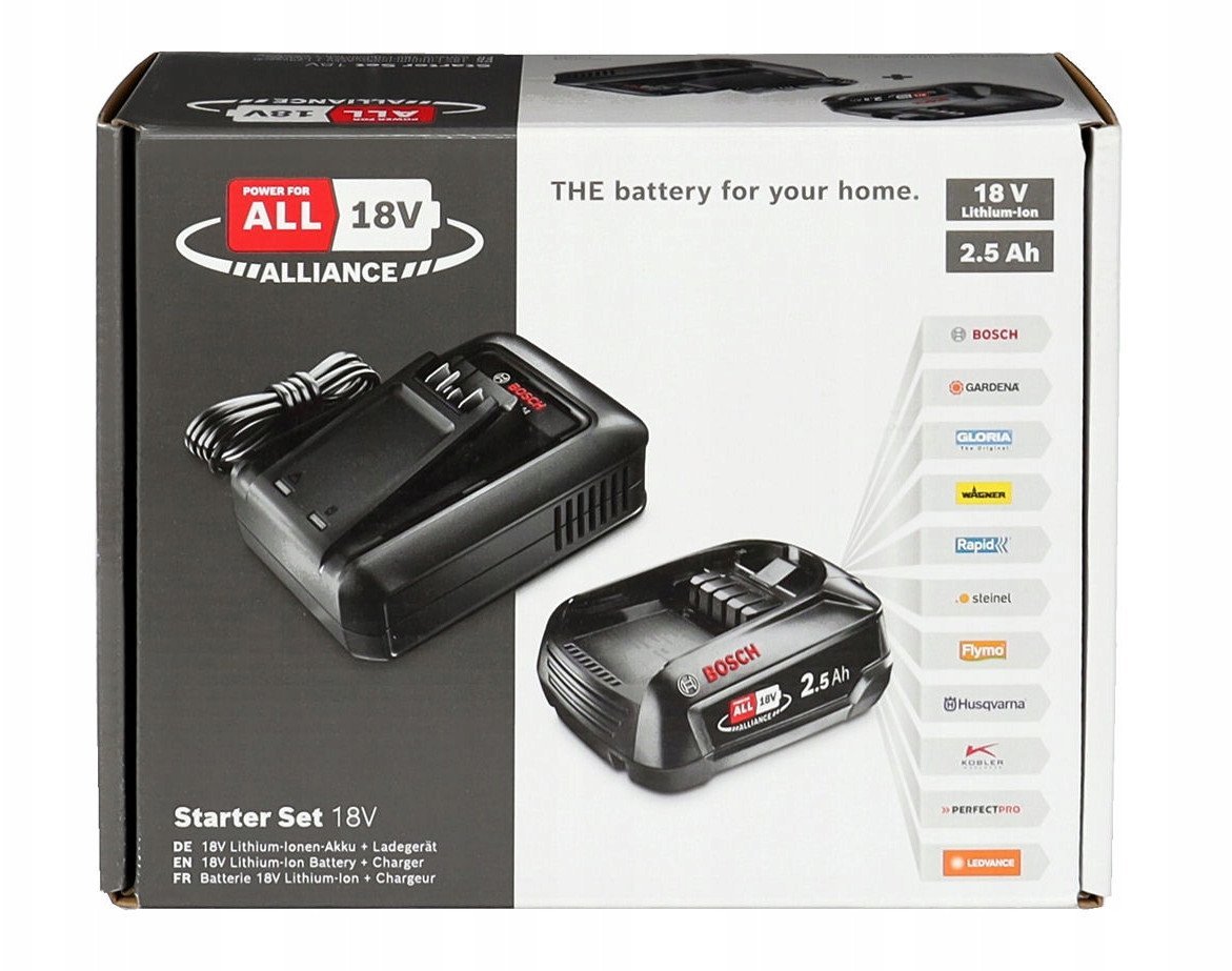 Starter Set 18V 1x2.5Ah , AL 18V-44