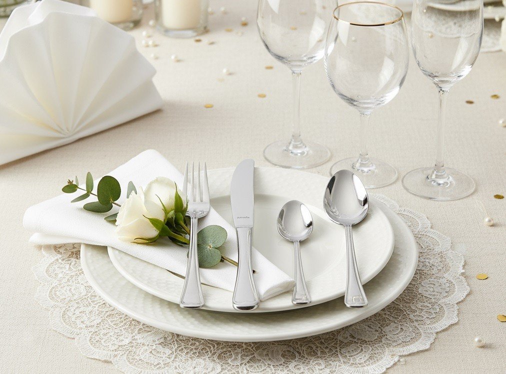 Komplet sztućców dla 6 osób Elegance 24 cz.