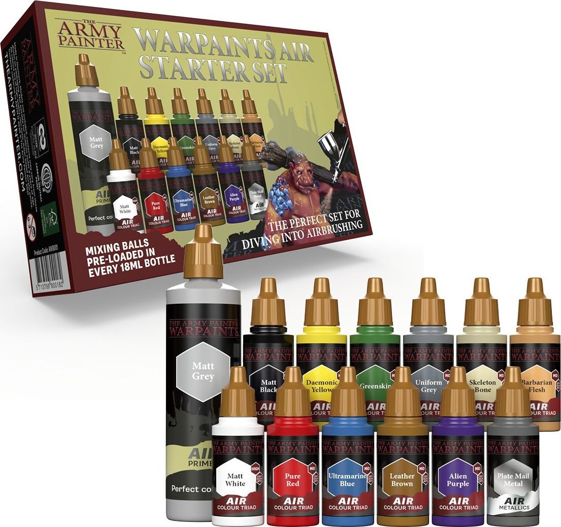 Army Painter Army Painter: Warpaints Air Starter Set