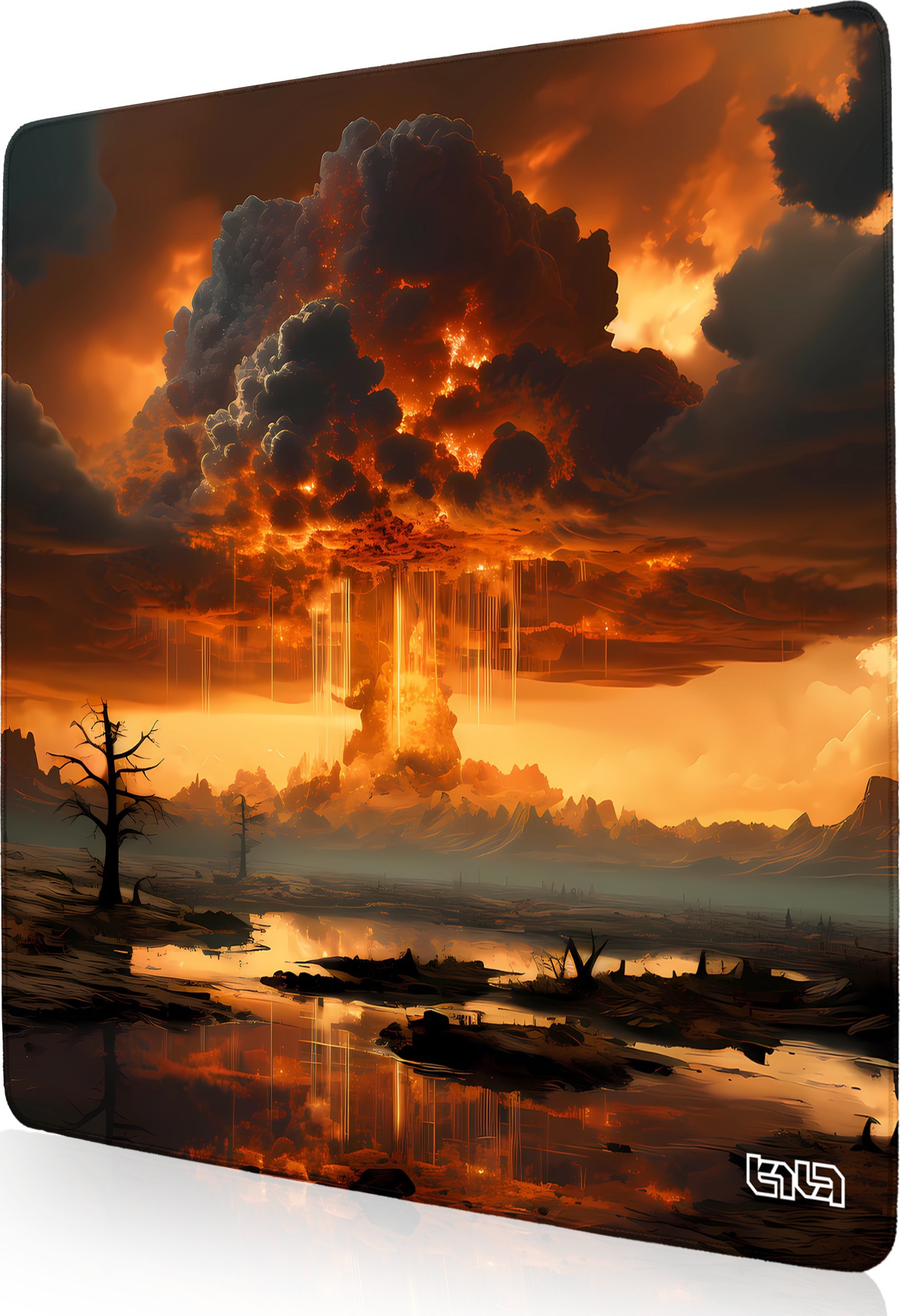 Podkładka Tilt PODKŁADKA POD MYSZ GAMINGOWA Boom 50x50 TILT Dla gracza Antypoślizgowa XL