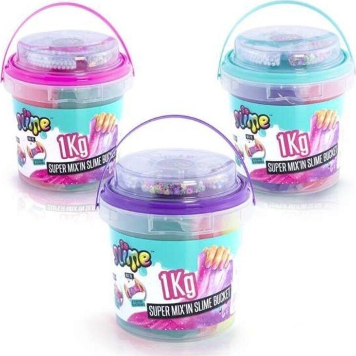 BigBuy Fun Slime Super Mix'in Bucket (1 k)