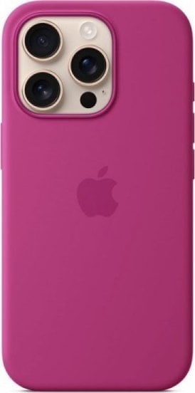 Apple Apple iPhone 16 Pro Silikoninis dėklas with MagSafe - Fuchsia