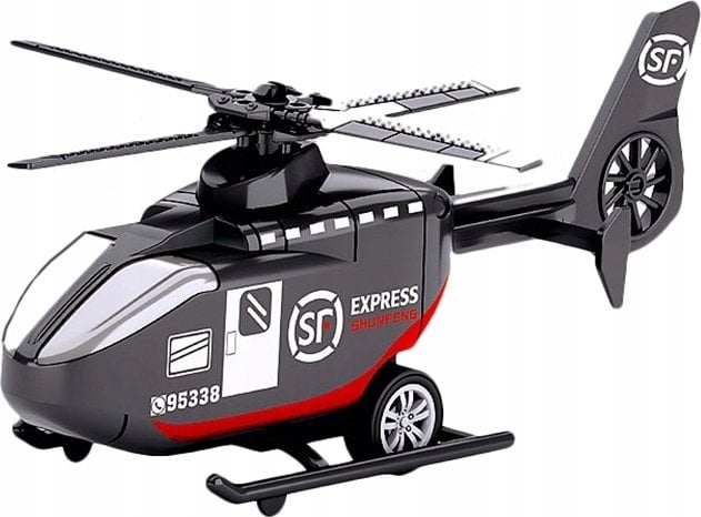 Teka Helikopter z napędem typu pull-back MIX