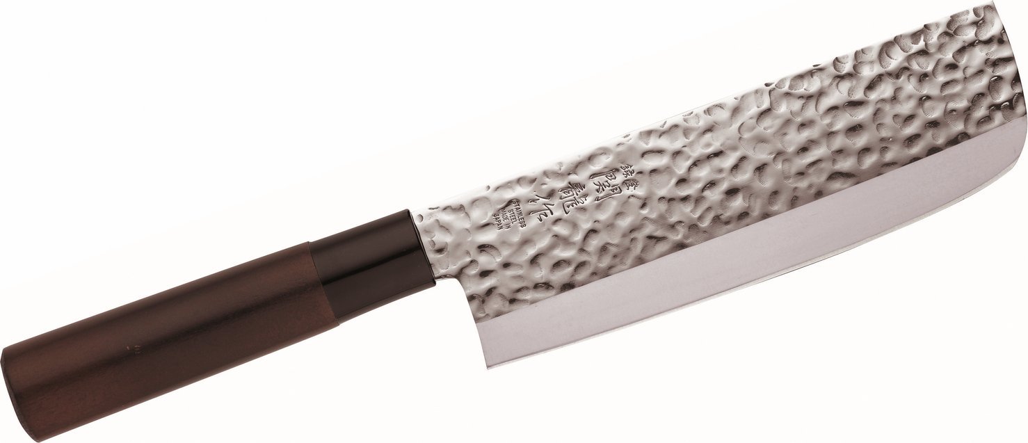 Seki Ryu Nóż Sekiryu KATEI HAMMERED Nakiri 165mm [SRH200]