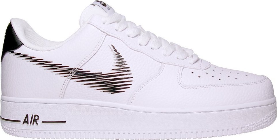 Nike Nike Air Force 1 LOW ZIG ZAG DN4928 100 - Białe 44,5