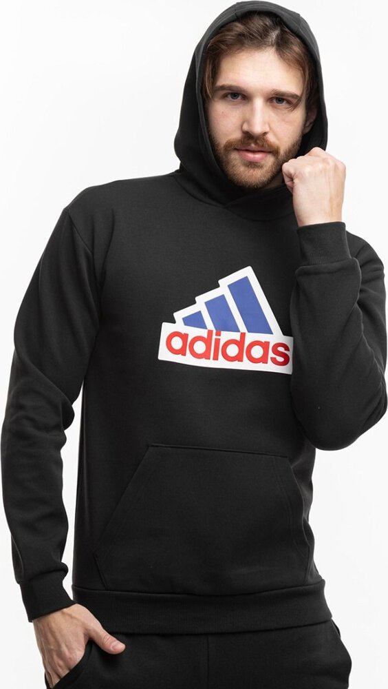 Adidas Bluza męska adidas FI BOS HD OLY czarna IS3233 L