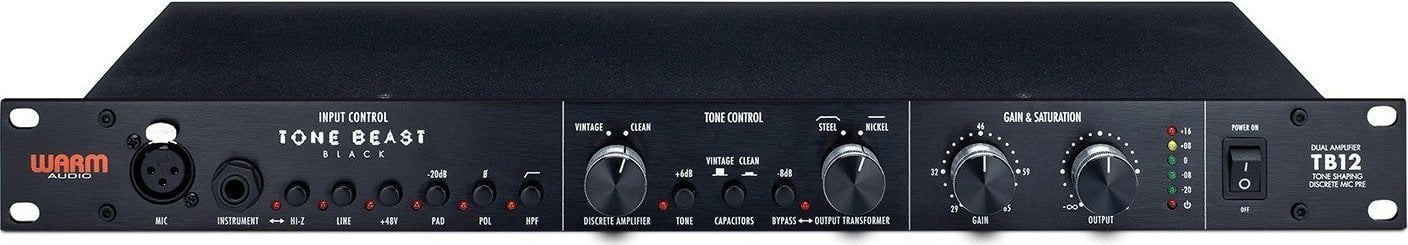 WARM AUDIO Warm Audio TB12 Black - Preamp Mikrofonowy