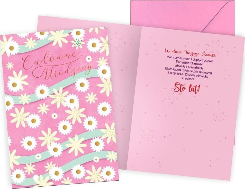 KUKARTKA KARNET PR URODZINY PR-509