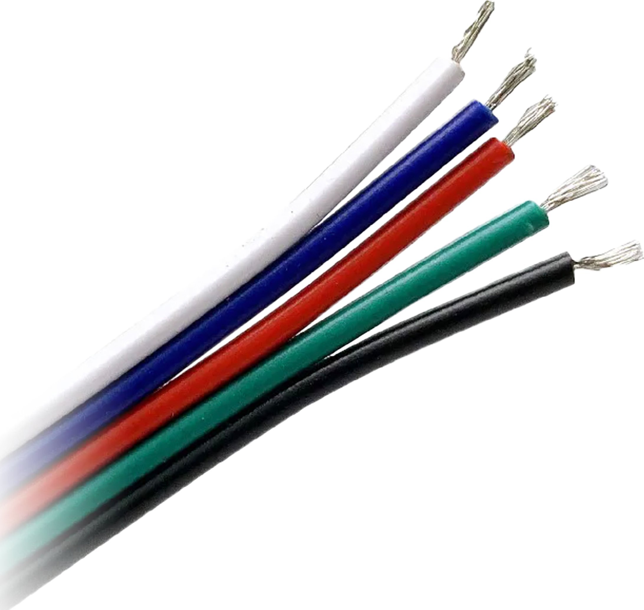 Orno Przewód do taśm LED RGBW, 5x0,35mm2, 25m