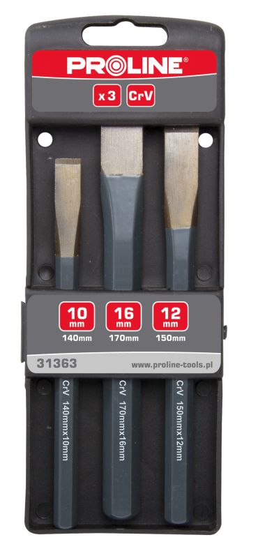 Pro-Line Zestaw przecinaków ślusarskich 3szt. - 31363