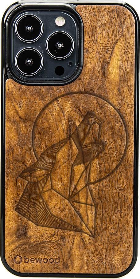 BeWood Drewniane Etui iPhone 13 Pro WILK IMBUIA