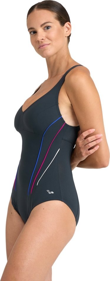 Arena Strój kąpielowy damski modelujący Arena Bodylift Marina Eye Back R.D36