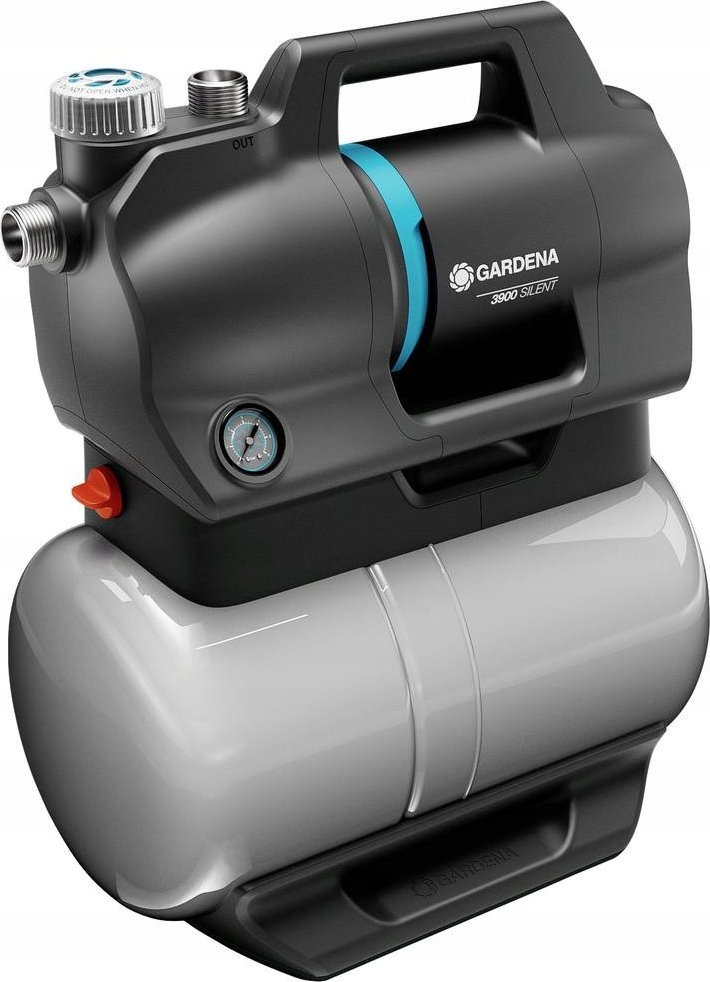 Gardena GARDENA Domestic Waterworks 3900 Silent, pump (grey, 650 watts, model 2023)