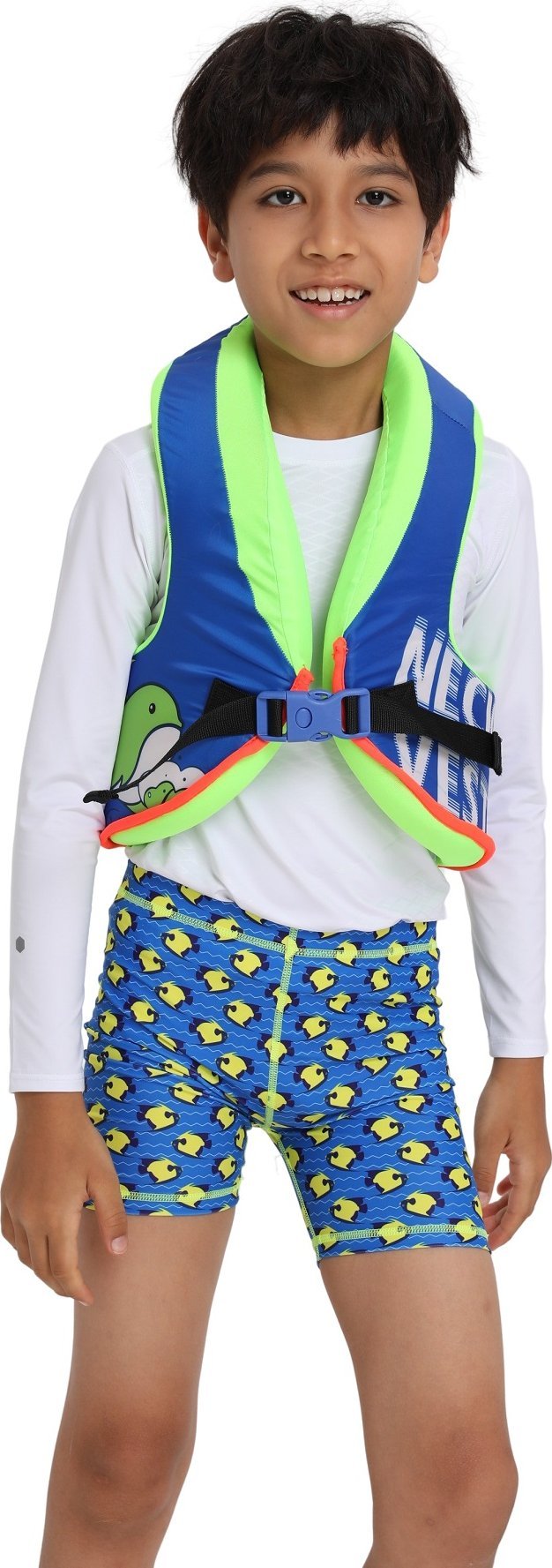 Master Piankowa Kamizelka do Pływania Asekuracyjna dla Dzieci Niebieska MASTER Eve