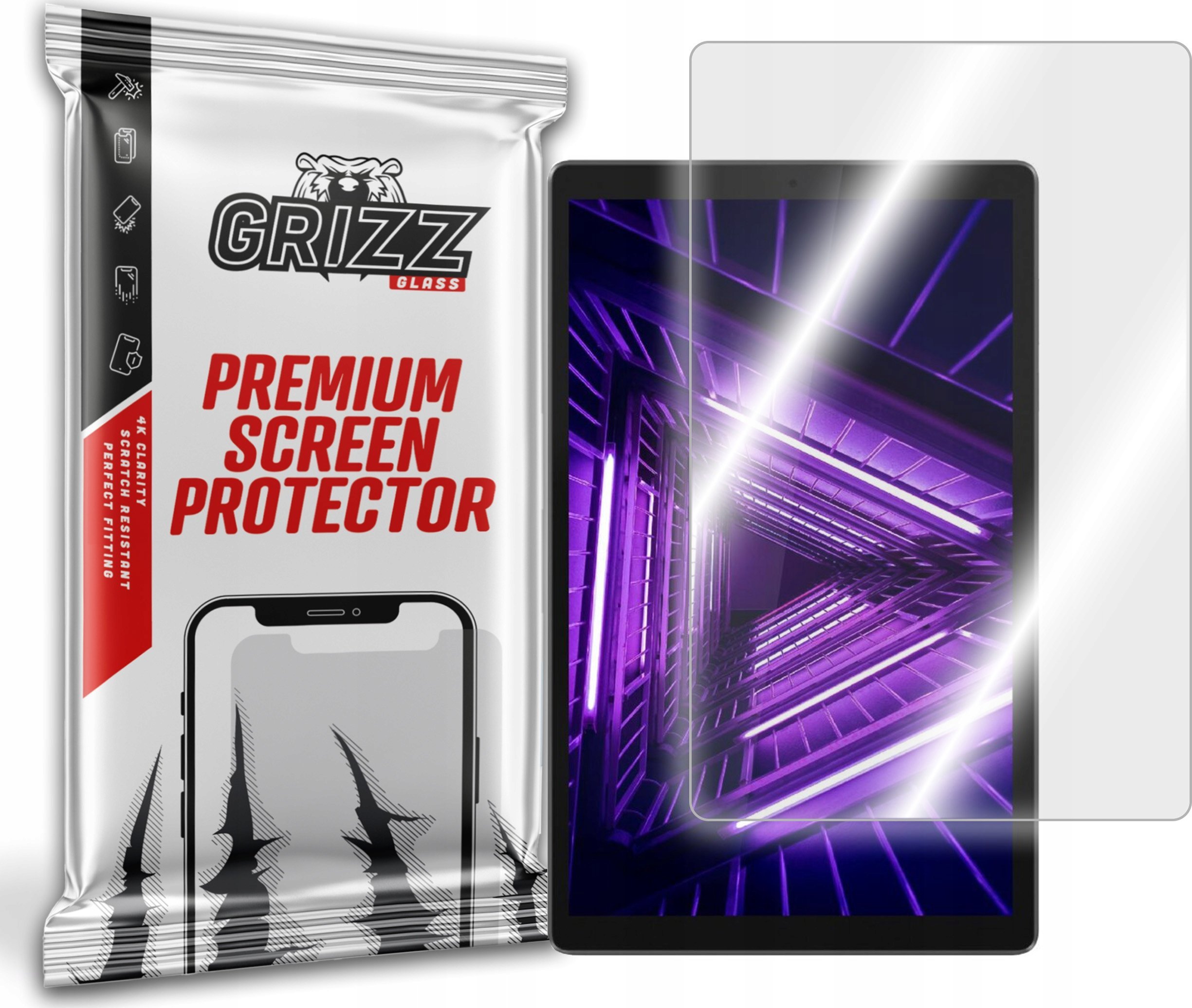 GrizzGlass Szkło hybrydowe GrizzGlass HybridGlass do Lenovo Tab M10 HD