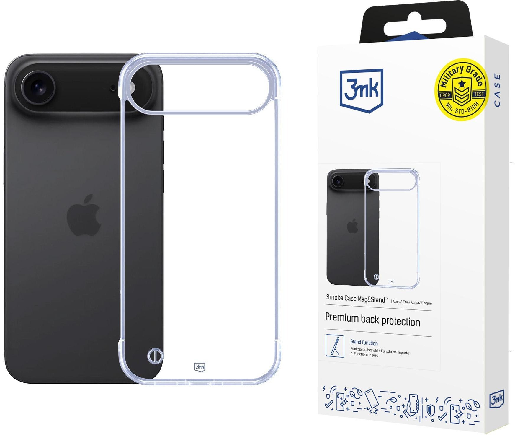 Apple iPhone 17 Air - 3mk Just20g Clear Case