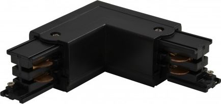 Azzardo Czarny lewy łącznik do szyny AZzardo AZ2983