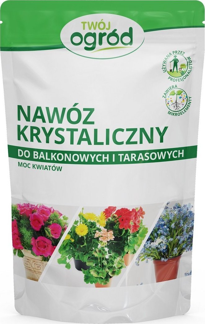 Twój Ogród Nawóz krystaliczny do kwiatów balkonowych, tarasowych 100g