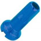 Cn Spoke Nyple AN12 12mm aluminiowe niebieskie 144szt.