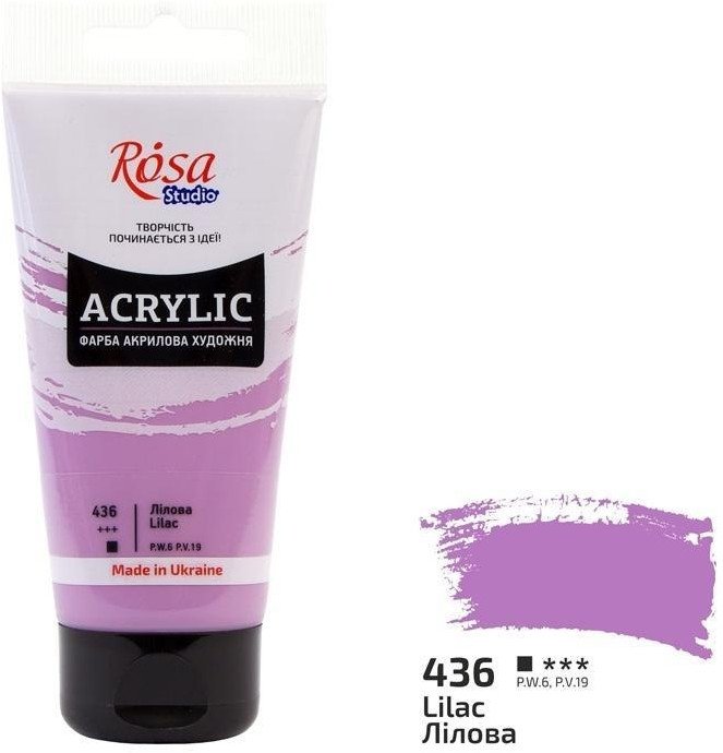 Farba akrylowa lilac 436 75ml