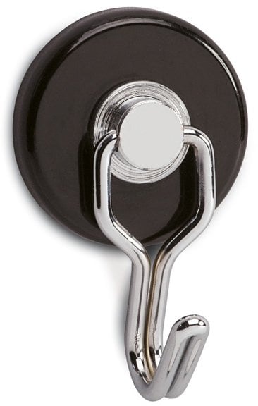 MAUL Magnet Karussell-Haken  37 mm , 5 kg, 2 St. schwarz