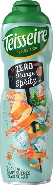 Teisseire Syrop koncentrat Orange Spritz Zero cukru 600ml - Teisseire