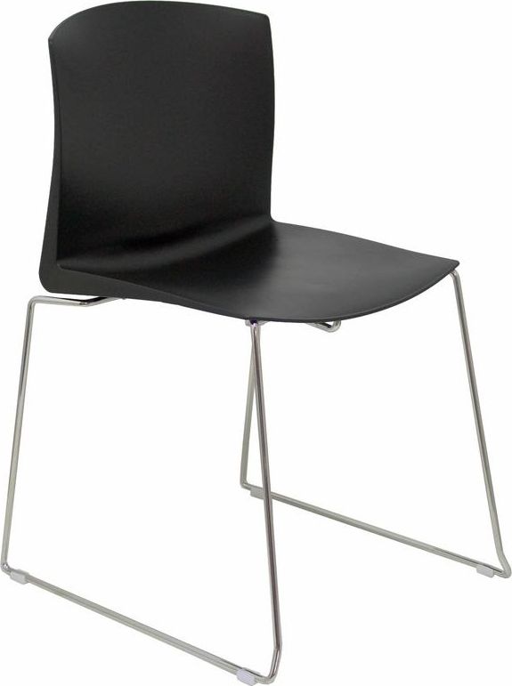 Piqueras y Crespo Krzesło Recepcyjne Boniches Piqueras y Crespo 465NE Czarny (4 uds)