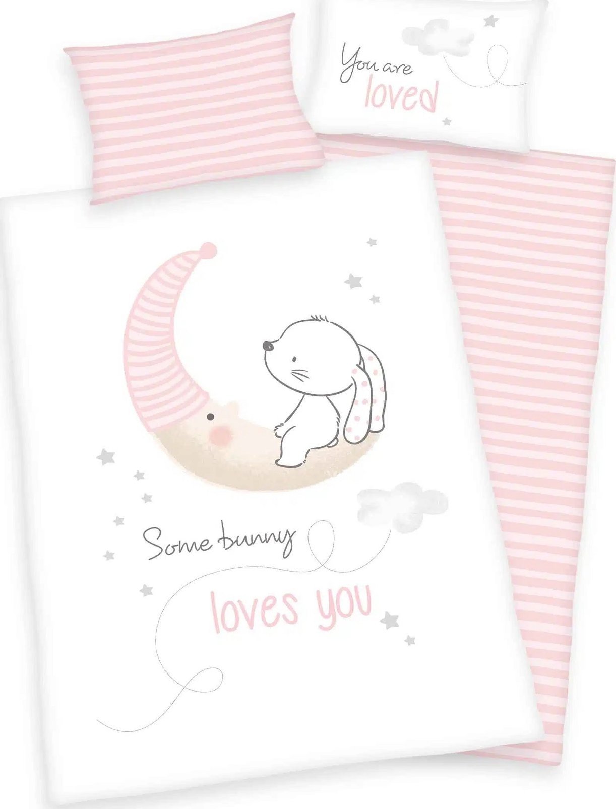 Herding Komplet pościeli dziecięcej 100x135 cm Królik Herding